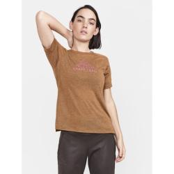 CRAFT ADV Trail Wool SS W 1913722 dámské triko - hnědá (685200)