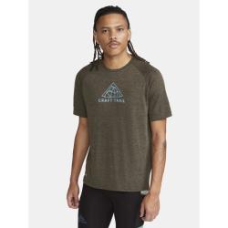 CRAFT ADV Trail Wool SS 1913721 pánske tričko - zelená (654M)