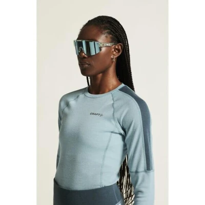 Craft ADV Wool Merino RN LS W 1913758 dámské triko - modrá (364387)