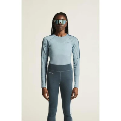 Craft ADV Wool Merino RN LS W 1913758 dámské triko - modrá (364387)