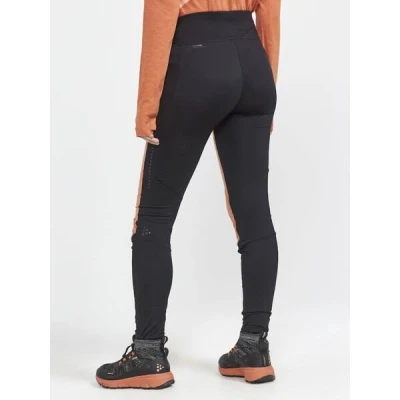 Craft ADVubZ Tights 2 W 1911313 dámské kalhoty - černá s oranžovou (999732)
