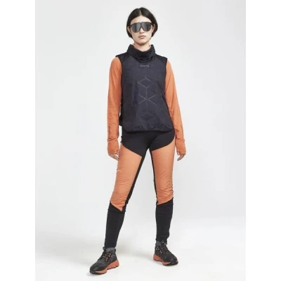 Craft ADVubZ Tights 2 W 1911313 dámské kalhoty - černá s oranžovou (999732)