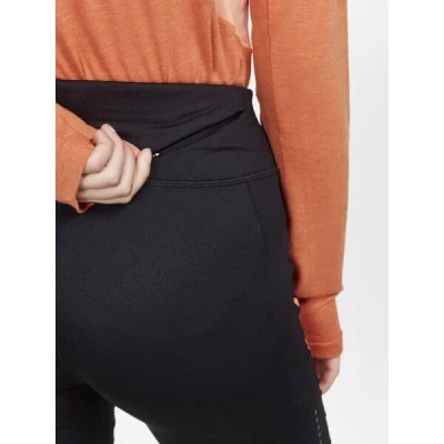 Craft ADVubZ Tights 2 W 1911313 dámské kalhoty - černá s oranžovou (999732)