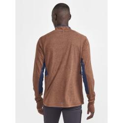 CRAFT ADV SubZ Wool LS 2 1911332 pánské triko - hnědá (244200)
