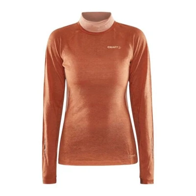 Craft ADVubZ Wool LS 2 W dámské triko - oranžová (732000)