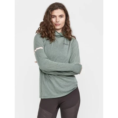 CRAFT ADV SubZ Wool LS 2 W 1911314 dámské triko - zelená (626200)