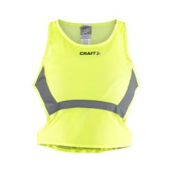 Craft All Year Mesh W 1906426 dámska vesta - žltá (S)