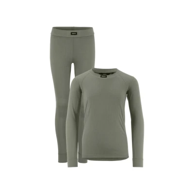 Craft Baselayer 2 JR juniorský set - zelená (C18164-6470)