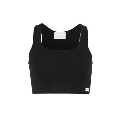 Craft Collective Rib Sports W 1916013 dámská podprsenka - černá (999000)
