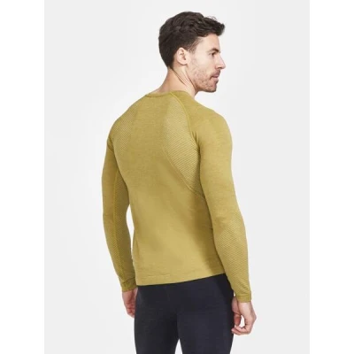 Craft CORE Dry Active Comfort LS 1911157 pánské triko - hnědá (B237000)