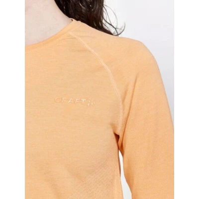 Craft CORE Dry Active Comfort LS W 1911168 dámské triko - oranžová (B582000)