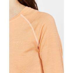 Craft CORE Dry Active Comfort LS W 1911168 dámské triko - oranžová (B716000)