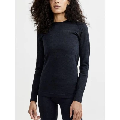 Craft CORE Dry Active Comfort LS W 1911168 dámské triko - černá (B999000)