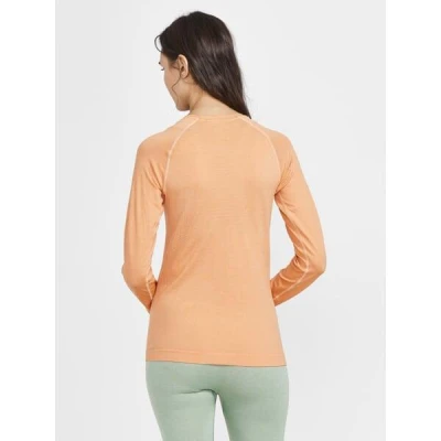 Craft CORE Dry Active Comfort LS W 1911168 dámské triko - oranžová (B582000)
