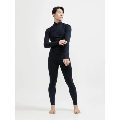 Craft CORE Dry Active Comfort Zip 1911166 pánské triko - černá (B999000)