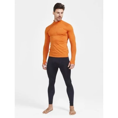 Craft CORE Dry Active Comfort Zip 1911166 pánské triko - oranžová (B580000)