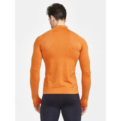 Craft CORE Dry Active Comfort Zip 1911166 pánské triko - oranžová (B580000)