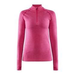 Craft CORE Dry Active Comfort Zip W 1911167 dámské triko - růžová (B738000)