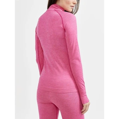 Craft CORE Dry Active Comfort Zip W 1911167 dámské triko - růžová (B738000)