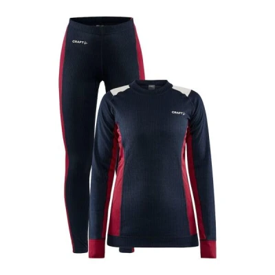 Craft CORE Dry Baselayer W 1909706 dámský set - modrá (396479)