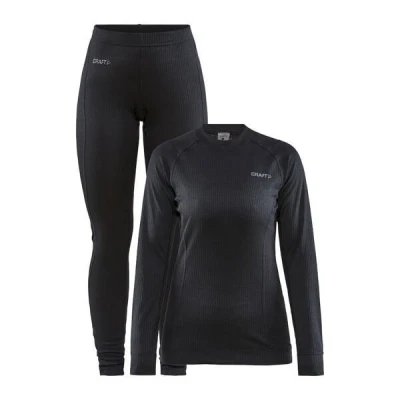 Craft CORE Dry Baselayer W 1909706 dámský set POUZE L - černá (VÝPRODEJ) Craft CORE Dry Baselayer W 1909706 dámský set POUZE L - černá (VÝPRODEJ)