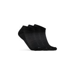 Craft CORE Dry Footies 3-pack 1910638 ponožky - černá (999000) POUZE 37-39 (VÝPRODEJ)