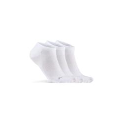 Craft CORE Dry Footies 3-pack 1910638 ponožky - bílá (900000)