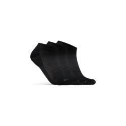Craft CORE Dry Footies 3-pack 1910638 ponožky - černá (999000)