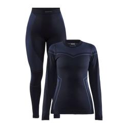 Craft CORE Dry Fuseknit W 1909741 dámský set - černá (999000)