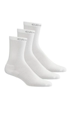 Craft CORE Dry High 5-pack 1916100 ponožky - bílá (900000)