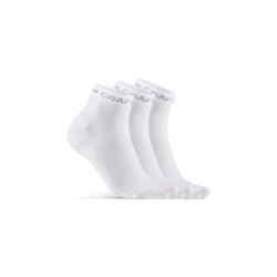 Craft CORE Dry Mid 5-pack 1916101 ponožky - biela (900000)(1000)