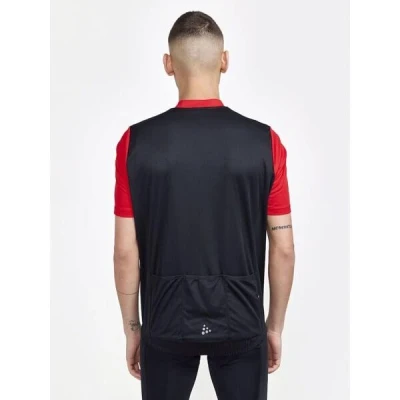 Craft CORE Endur Logo 1913167 pánský cyklodres POUZE XXL - černá - šedé rukávy (VÝPRODEJ)