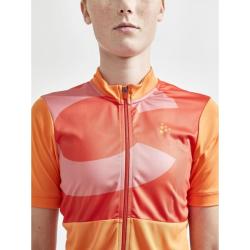 Craft CORE Endur Logo W 1910562 dámský cyklodres - oranžová (579573)