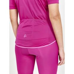 Craft CORE Endur Logo W 1910562 dámský cyklodres - růžová (486719)