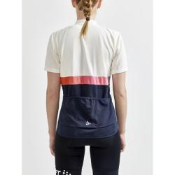 Craft CORE Endur W 1910561 dámský cyklodres - bílo-šedá s tm. modrou (904396)