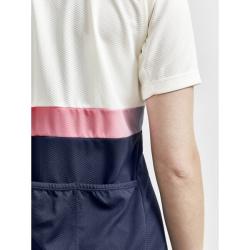 Craft CORE Endur W 1910561 dámský cyklodres - bílo-šedá s tm. modrou (904396)