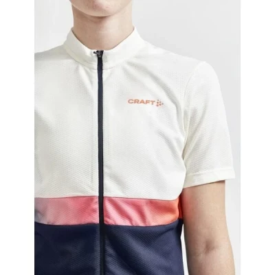 Craft CORE Endur W 1910561 dámský cyklodres - bílo-šedá s tm. modrou (904396) POUZE L (VÝPRODEJ)