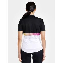 Craft CORE Endur W 1910561 dámský cyklodres - černá s bílou (999900)