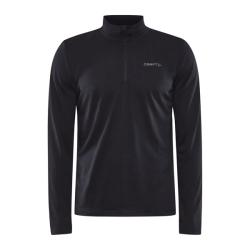 Craft CORE Essence Bi-blend Half Zip LS 1913742 pánské triko - černá (999000) Craft CORE Essence Bi-blend Half Zip LS 1913742 pánské triko - černá (999000)