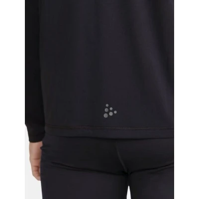 Craft CORE Essence Bi-blend Half Zip LS 1913742 pánské triko - černá (999000)