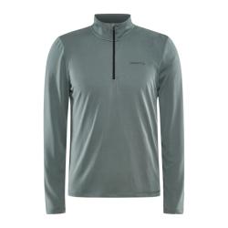 CRAFT CORE Essence Bi-blend Half Zip LS 1913742 pánské triko - zelená (626000)