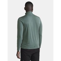 CRAFT CORE Essence Bi-blend Half Zip LS 1913742 pánské triko - zelená (626000)