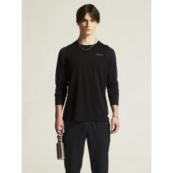 CRAFT CORE Essence Bi-blend LS 1916029 pánské triko - černá (999000(9990))