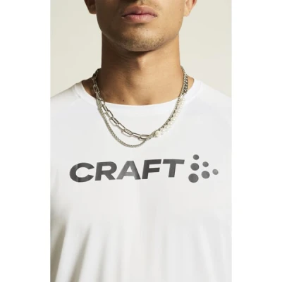 Craft CORE Essence Logo 1911786 pánské triko - bílá (900985(100G))