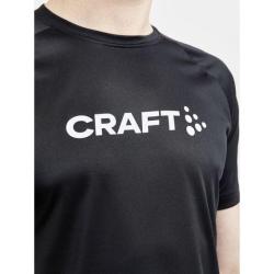 Craft CORE Essence Logo 1911786 pánské triko - černá (999000) POUZE L (VÝPRODEJ)