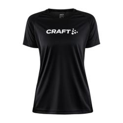 Craft CORE Essence Logo W 1911785 dámské triko - černá (999000(9990))