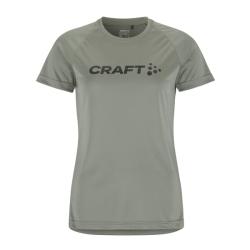 Craft CORE Essence Logo W 1911785 dámske tričko - zelená (647000(6470))