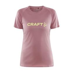 Craft CORE Essence Logo W 1911785 dámské triko - růžová (7370)