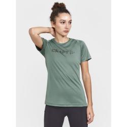 Craft CORE Essence Logo W 1911785 dámské triko - zelená (6300)