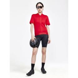 Craft CORE Essence Regular W 1913164 dámský cyklodres - červená (430000)